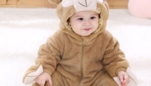 RS 149 Bear Design Long-Sleeve Baby Jumpsuit TheSpark Shop