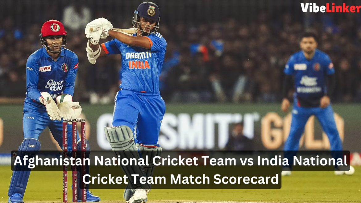 Afghanistan National Cricket Team vs India National Cricket Team Match Scorecard