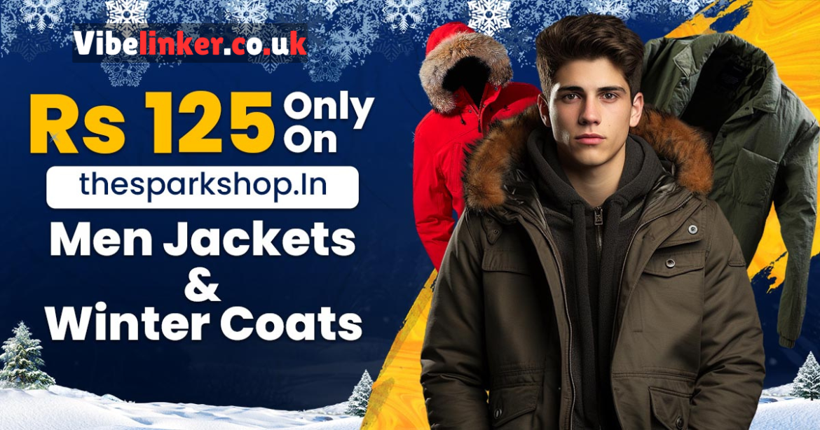 Rs 125 Only on TheSparkShop.in Men Jackets & Winter Coats