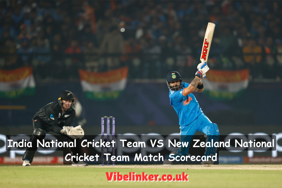 India National Cricket Team vs New Zealand National Cricket Team Match Scorecard