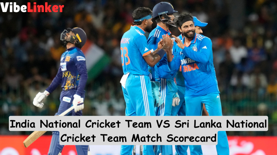 India National Cricket Team vs Sri Lanka National Cricket Team Match  Scorecard