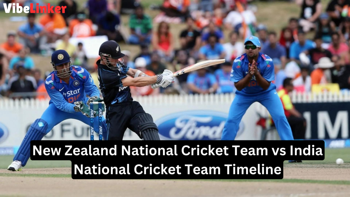 New Zealand National Cricket Team vs India National Cricket Team Timeline