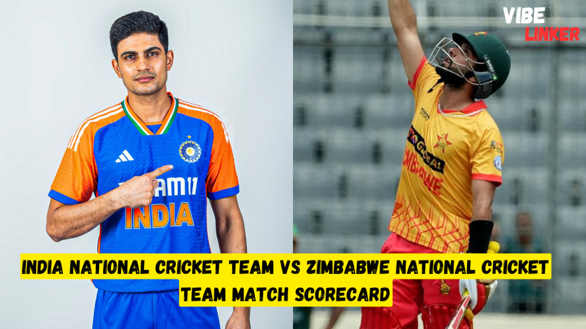 India National Cricket Team vs Zimbabwe National Cricket Team Match Scorecard