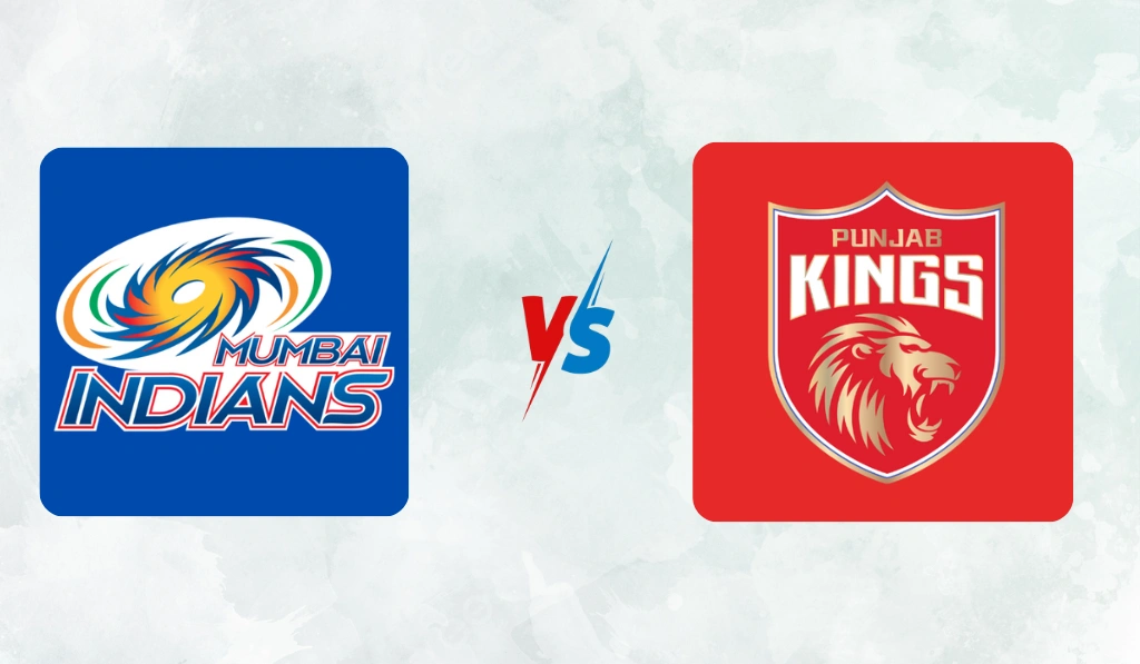 Mumbai Indians vs Punjab Kings Timeline
