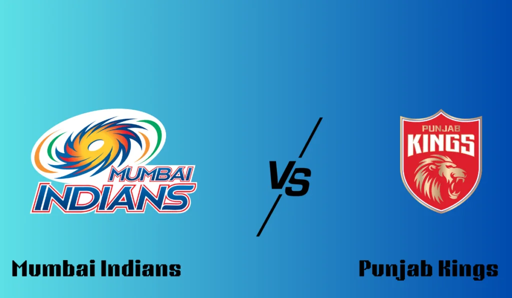 Punjab Kings vs Mumbai Indians Timeline