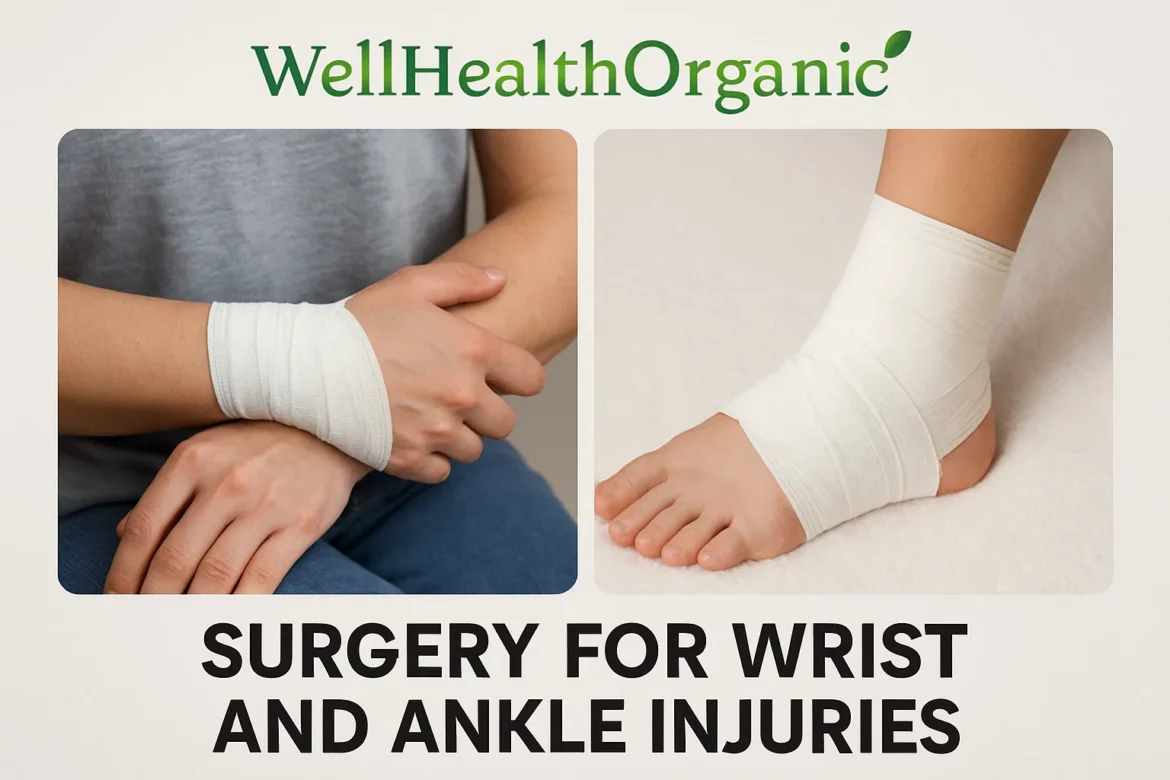 Wellhealthorganic Surgery For Wrist And Ankle Injuries