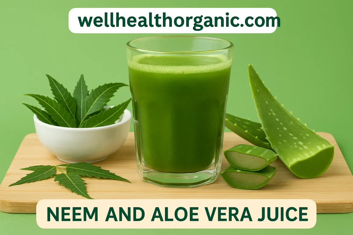 WellHealthOrganic.com: Neem and Aloe Vera Juice